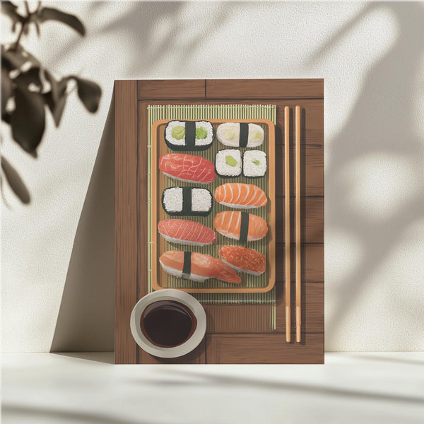 Sushi Platter Japanese Cuisine