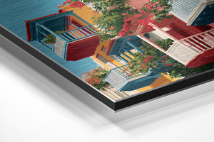 Balconies & Flower Cascade