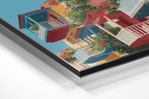 Balconies & Flower Cascade