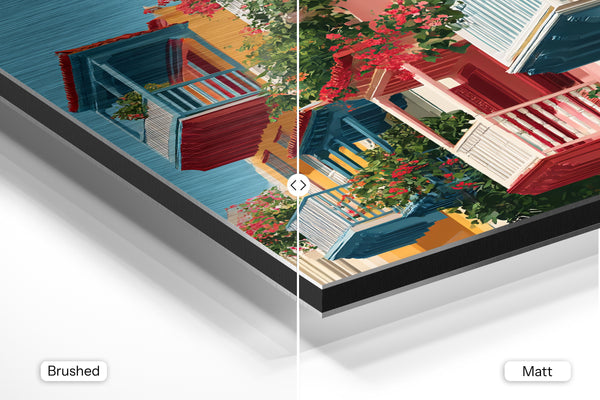 Balconies & Flower Cascade