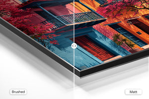 Colonial Houses & Blossoms