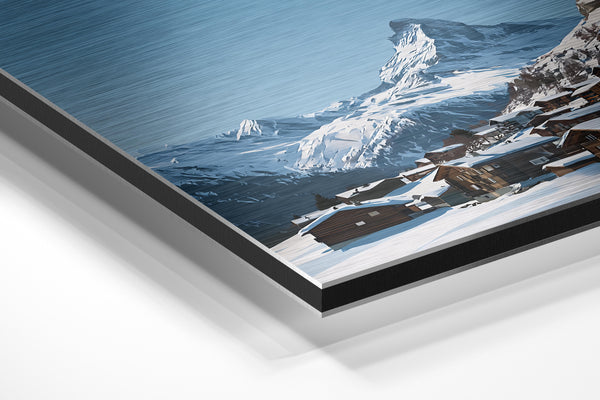 Snowy Mountain Village