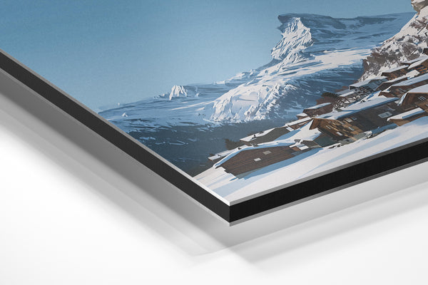 Snowy Mountain Village