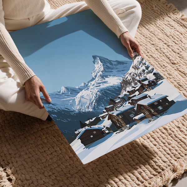 Snowy Mountain Village