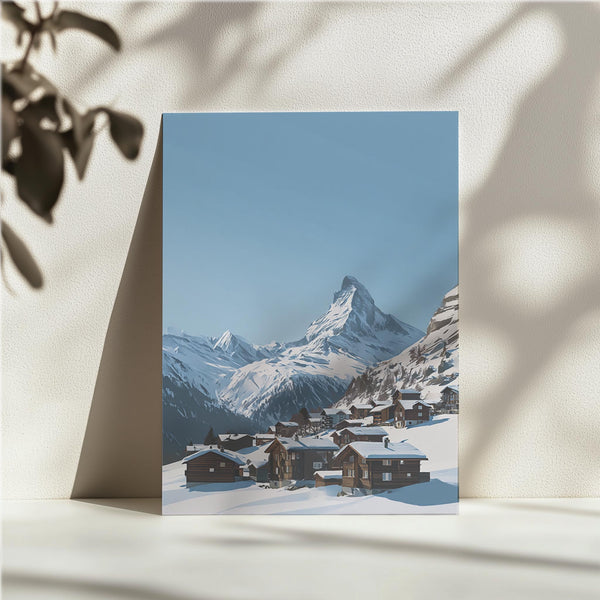 Snowy Mountain Village