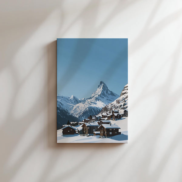 Snowy Mountain Village