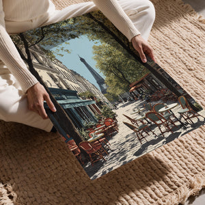 Paris Cafe Eiffel View