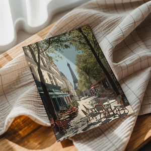 Paris Cafe Eiffel View