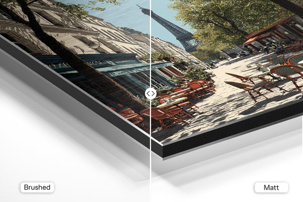 Paris Cafe Eiffel View