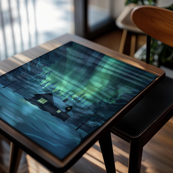 Aurora Borealis & Cabin