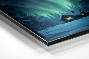 Aurora Borealis & Cabin