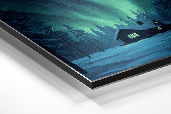 Aurora Borealis & Cabin