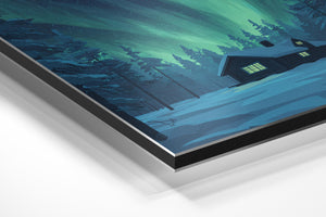 Aurora Borealis & Cabin