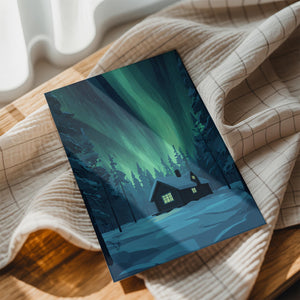 Aurora Borealis & Cabin