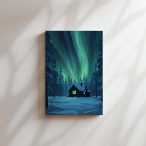 Aurora Borealis & Cabin