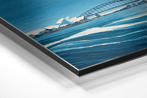 Sydney Harbor Wave View