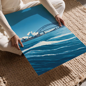 Sydney Harbor Wave View