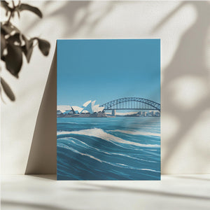 Sydney Harbor Wave View
