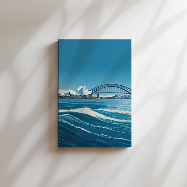 Sydney Harbor Wave View
