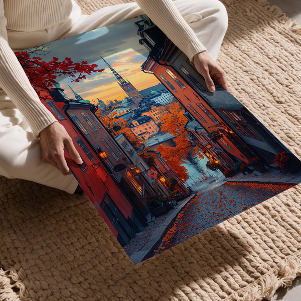 Autumn View of Stockholm