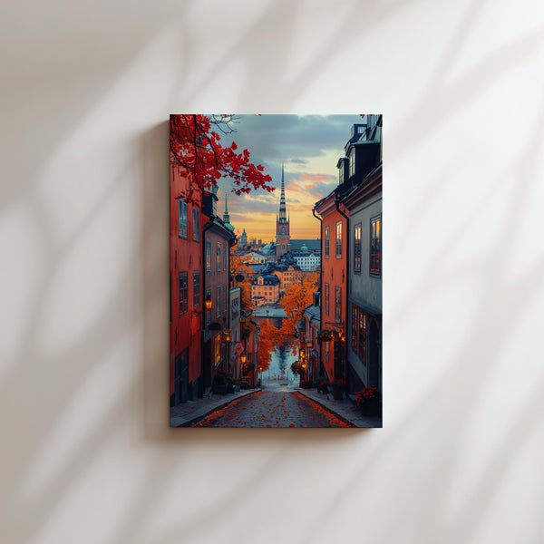 Autumn View of Stockholm