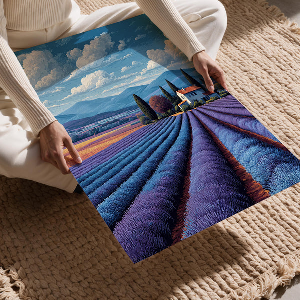 Lavender Provence Landscape