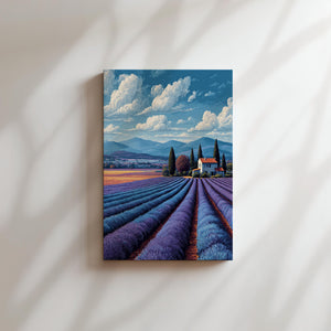 Lavender Provence Landscape