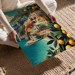 Amalfi Coast Cliff Village