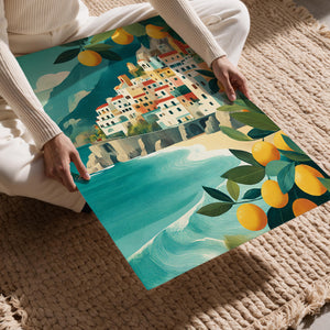 Mediterranean Hillside Lemons