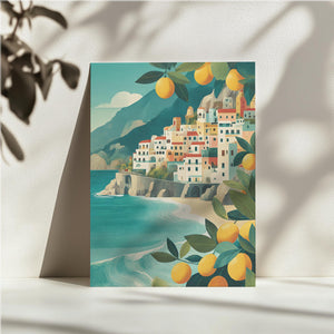 Mediterranean Hillside Lemons