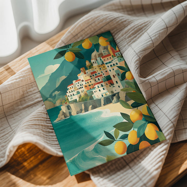 Mediterranean Hillside Lemons