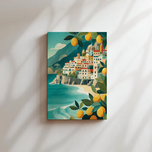 Mediterranean Hillside Lemons