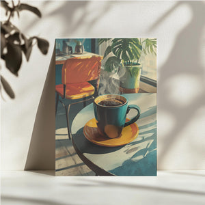 Sunlit Coffee Corner