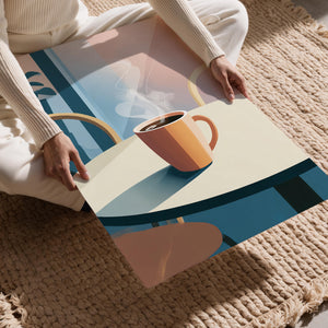 Minimalist Coffee Moment