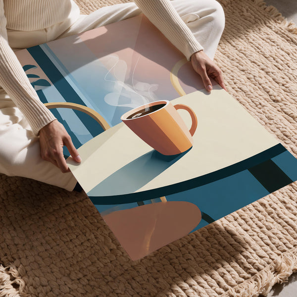 Minimalist Coffee Moment