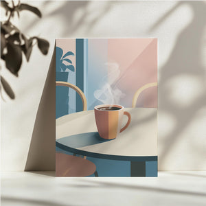 Minimalist Coffee Moment