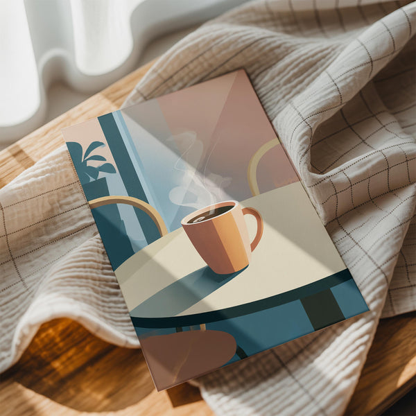 Minimalist Coffee Moment