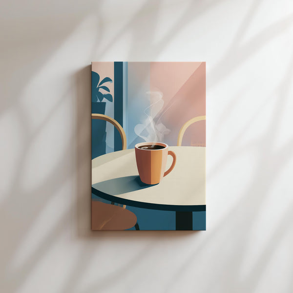 Minimalist Coffee Moment