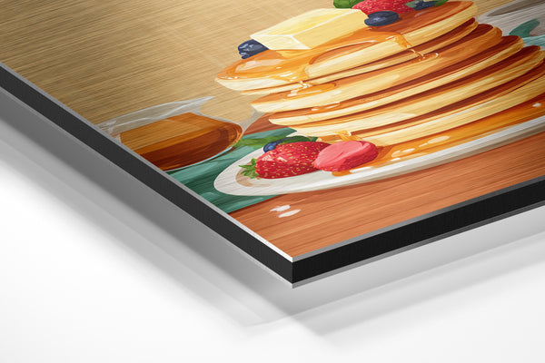 Cartoon Pancake Breakfast