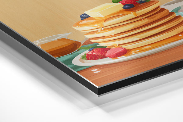 Cartoon Pancake Breakfast