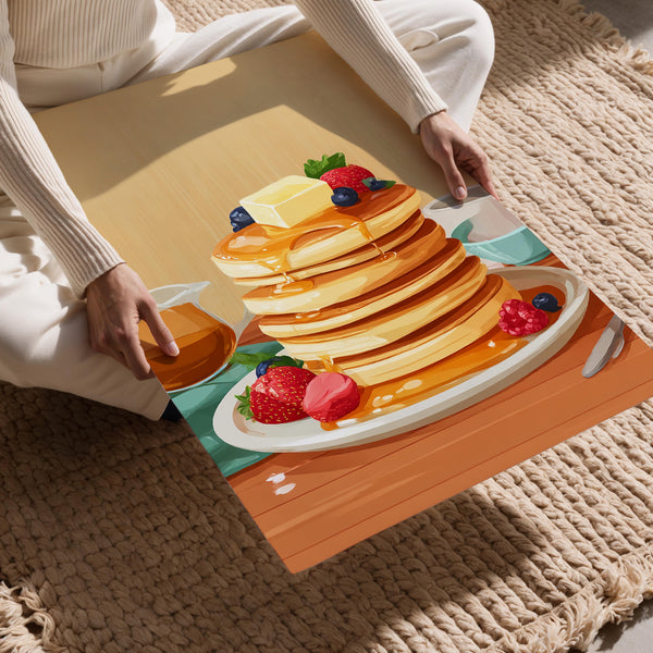 Cartoon Pancake Breakfast