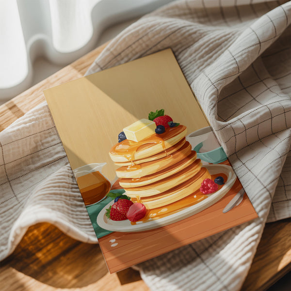 Cartoon Pancake Breakfast