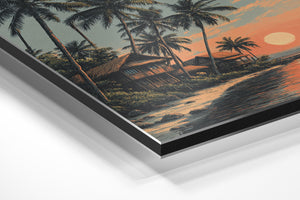 Coastal Palm Sunset