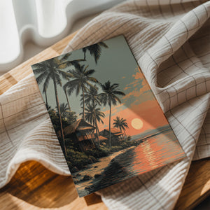 Coastal Palm Sunset