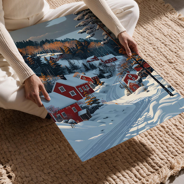 Winter Village Serenity