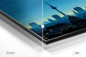 Berlin Nightscape Silhouette