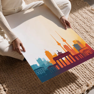 Brandenburg Gate Silhouette