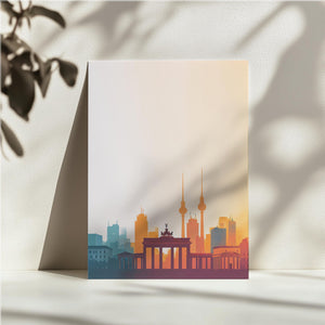 Brandenburg Gate Silhouette