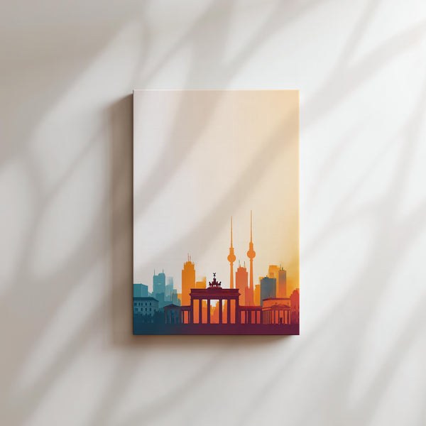 Brandenburg Gate Silhouette