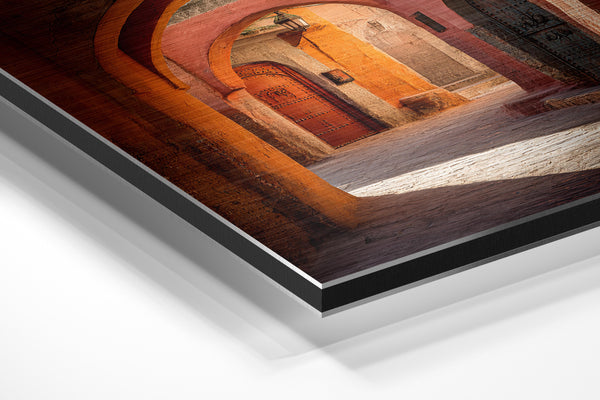 Sunlit Moroccan Archway